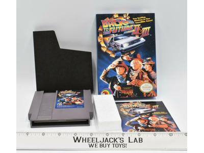 Back To The Future II &amp; III Nintendo NES 1990 JLN Video Game