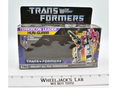 Hun-Gurrr EMPTY BOX 1987 Vintage G1 Transformers Action Figure