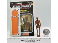 EV-9D9 100% Complete 92 Back Star Wars POTF Last 17 1985 Kenner NO REPRO