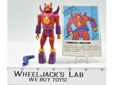 Robeast 100% Complete Voltron 1984 WEP Panosh Place Vintage Figure