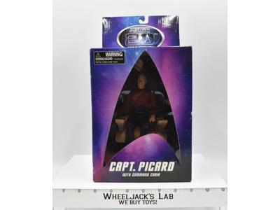 Capt. Picard W/Command Chair Star Trek 2007 Diamond Toys Action Figure NEW MISB