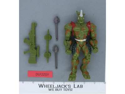 Supermutant Rocksteady 100% Complete Teenage Mutant Ninja Turtle 1994 Playmates