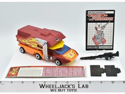 Rodimus Prime 100% Complete 1986 Vintage Hasbro G1 Transformers Action Figure