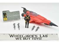 Stellar Stiletto 100% Complete 1988 GI Joe Cobra ARAH Hasbro Vehicle