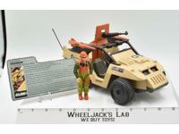 Desert Fox W/ Skidmark Complete 1988 GI Joe Vintage Action Figure Vehicle Hasbro