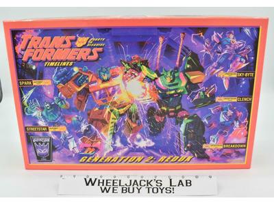 Generation 2: Redux Transformers Timelines 2010 BotCon Generations NEW Hasbro