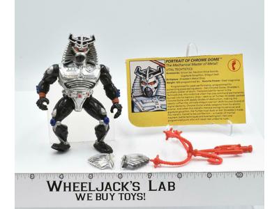 Chrome Dome Teenage Mutant Ninja Turtle TMNT 1991 Playmates Action Figure