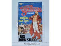 Big John Studd Original Poster 1985 WWF LJN Wrestling Vintage