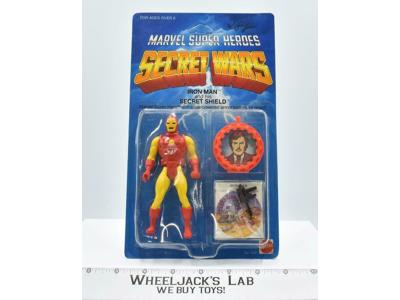 Iron Man NEW MOSC Secret Wars 1984 Mattel Vintage Action Figure