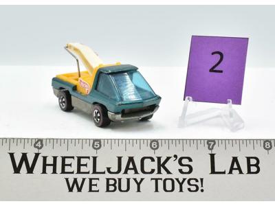 The Heavyweights Tow Truck #2 Teal Hot Wheels 1969 Redline Mattel Vintage RL