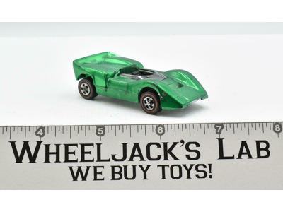 McLaren M6A Green 1969 Redline Hot Wheels Mattel Vintage RL