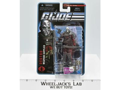 Destro Money Bags G.I. Joe Pursuit of Cobra 2010 Hasbro NEW SEALED MOSC