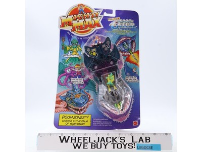 Man Eater Doom Zones Mighty Max 1992 Bluebird Toys Playset NEW SEALED