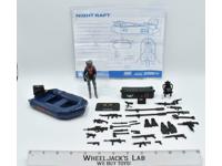 Night Raft With Cobra Eel 100% Complete 2014 G.I. Joe Action Figure Vehicle
