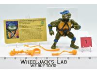 Sword Slicin' Leo #1 100% Complete Teenage Mutant Ninja Turtles 1990 Playmates