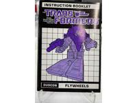 Flywheels Action Figure Instruction Manual Booklet 1987 Hasbro G1 Transformers