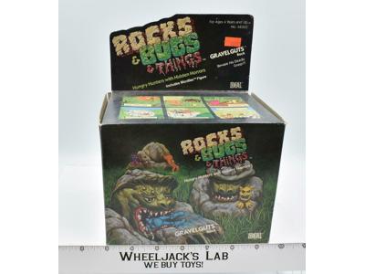 Gravelguts Rocks &amp; Bugs &amp; Things 1985 Ideal Vintage Action Figure W/Box