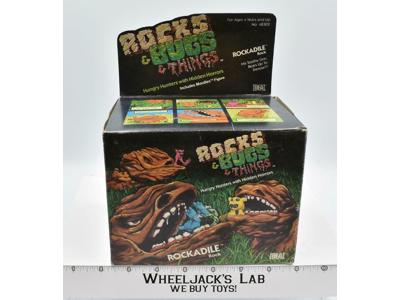 Rockadile Rocks &amp; Bugs &amp; Things 1985 Ideal Vintage Action Figure W/Box