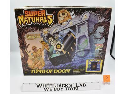Tomb of Doom 100% Complete W/Box Super Naturals 1987 Tonka Ghostworld Playset
