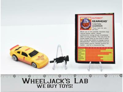G2 Gearhead Go-Bots 100% Complete 1995 Hasbro Transformers Vintage Action Figure
