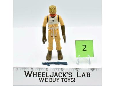 Bossk Bounty Hunter #2 100% Complete Star Wars ESB 1980 Kenner Figure NO REPRO