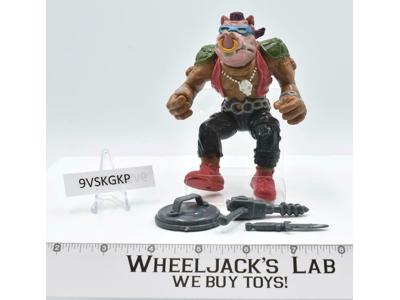 Bebop HARD HEAD 100% Complete Teenage Mutant Ninja Turtles 1988 Playmates