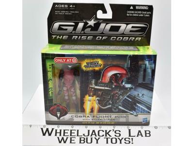 Cobra Flight Pod W/Elite Viper G.I Joe Rise of Cobra 2009 Hasbro NEW SEALED MISB