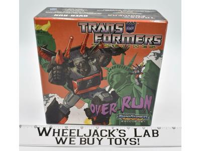 Over-Run Transformers Timelines Collector's Club 2012 Hasbro MIB NEW