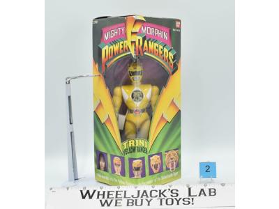 Trini Yellow Ranger #2 8" NEW MISB Mighty Morphin Power Rangers 1994 Bandai