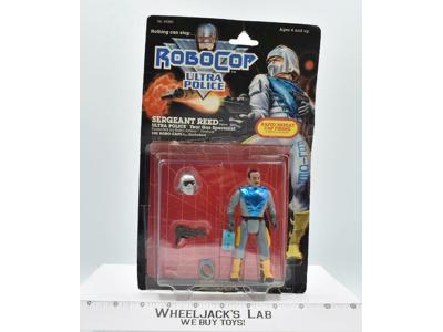 Sergeant Reed RoboCop Ultra Police MOSC 1988 Action Figure Kenner Vintage