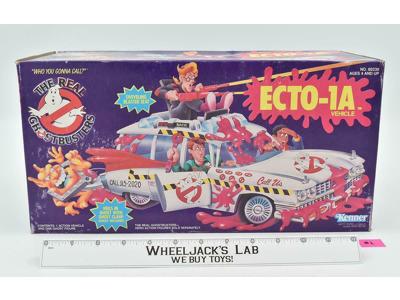 ECTO-1A Vehicle #1 NEW MIB The Real Ghostbusters 1989 Kenner Toy Car