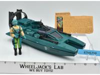 Cobra Water Moccasin W/Copperhead 100% Complete GI Joe 1984 Hasbro Vehicle