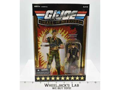 Flint Warrant Officer G.I. Joe Hall of Heroes 2008 Hasbro NEW SEALED MOSC
