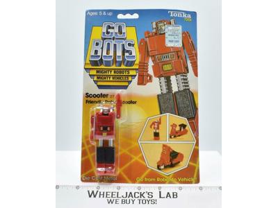 Scooter Friendly Robot Scooter MOSC NEW Gobots 1984 Tonka Action Figure