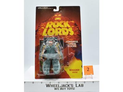 Boulder #2 MOSC SEALED Rock Lords 1986 Tonka Vintage Action Figure