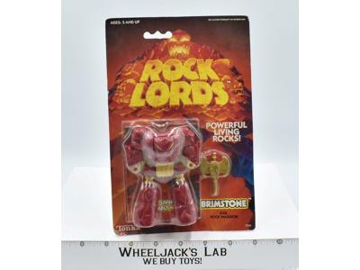 Brimstone MOSC SEALED Rock Lords 1986 Tonka Vintage Action Figure