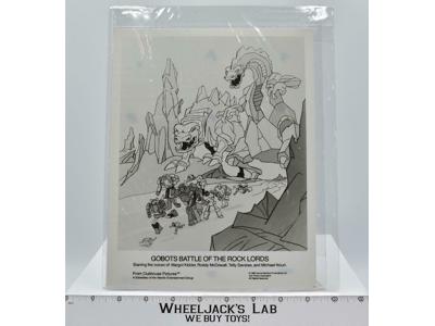 GoBots Battle of the Rock Lords 1986 Hanna-Barbera/Tonka 8x10 Ad Slick