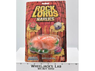 Narligator MOSC SEALED European Narlies Rock Lords GOBOTS 1986 Bandai Figure