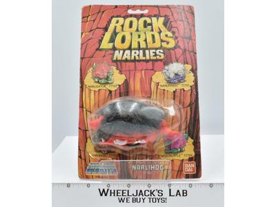 Narlihog MOSC SEALED European Narlies Rock Lords GOBOTS 1986 Bandai Figure