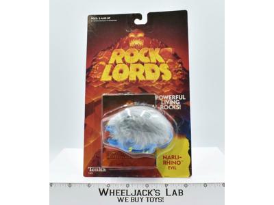 Narli-Rhino W/Comic #2 MOSC SEALED Rock Lords 1986 Tonka Vintage Action Figure