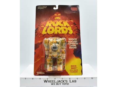 Rock Shot MOSC SEALED Shock Rocks! Rock Lords 1986 Tonka Vintage Action Figure