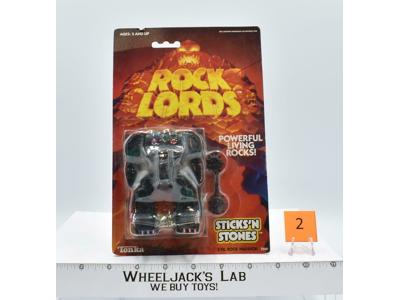 Sticks N Stones #2 MOSC SEALED Rock Lords 1986 Tonka Vintage Action Figure