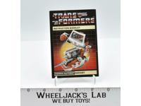 Ratchet Action Figure Vintage Instruction Manual Booklet 1984 G1 Transformers