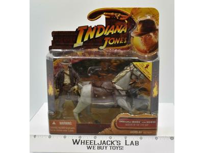 Indiana Jones W/Horse Indiana Jones Raiders of the Lost Ark 2008 Hasbro NEW MOSC