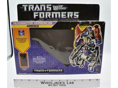 Apeface Box Only 1987 Action Figure Vintage Hasbro G1 Transformers