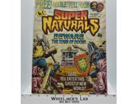 Super Naturals Beware the Tomb of Doom 1987 Tonka Action Figure 12x9 Comic Book