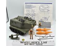 Warthog W/ Sgt. Slaughter 100% Complete Vehicle 1988 GI Joe Vintage Hasbro