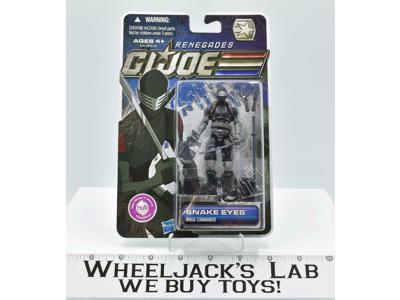 Snake Eyes Ninja Commando G.I. Joe Renegades 2011 Hasbro NEW MOSC SEALED