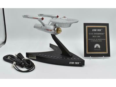 Star Trek U.S.S. Enterprise Vintage Telemania Telephone NCC-1701 1993