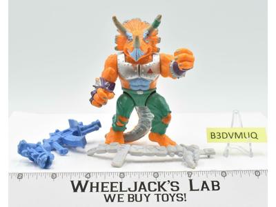 Triceraton #2 100% Complete Teenage Mutant Ninja Turtle 1990 Playmates Figure
